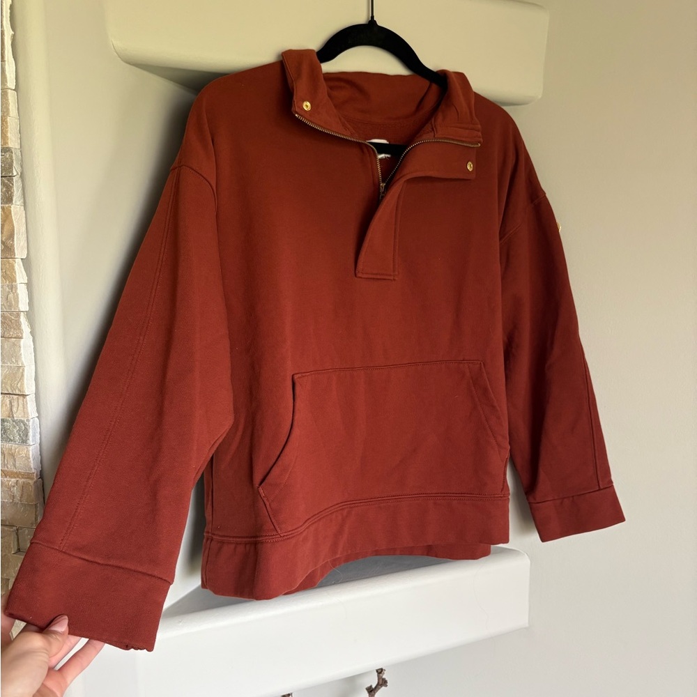 Target quarter zip up sweatshirt